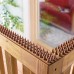 Набор пластиковых шипов от птиц и животных GardenLine, 10 шт x 50 см, белые