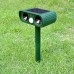 Стаціонарний відлякувач тварин Garden Protector на сонячній батареї з датчиком руху