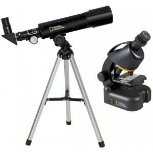 Мікроскоп National Geographic Junior 40x-640x + Телескоп 50/360 з кейсом (9118200)