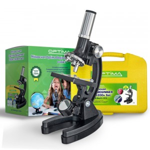 Микроскоп Optima Beginner 300x-1200x подарочный набор (MB-beg 01-101S)